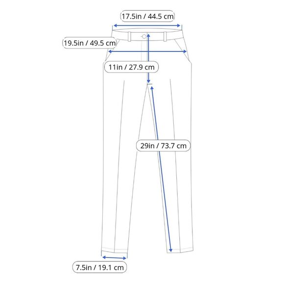 Gap Girlfriend Khaki Pants Women 14 Tall Rust Orange Cotton Blend Straight Leg - Picture 3 of 8